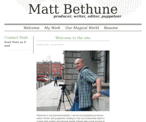 mattbethune.com: Matt Bethune - Welcome
