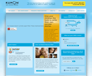 kumonreading.com: Kumon Learning Centers | Help Your Children Reach Their True Potential
Kumon Reading and Math Program, Kumon Academic Enrichment Program, help your children reach their true potential, motivate your child to achieve more