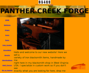 panthercreekforge.com: Panther Creek Blacksmith Shop
Home page for panther creek forge