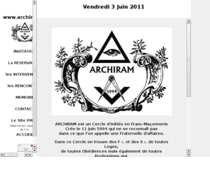 archiramdelta.com: portail archiram
Portail du cercle archiram