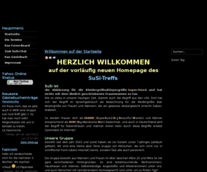 susi-treff.de: Willkommen auf der Startseite
Joomla! - dynamische Portal-Engine und Content-Management-System