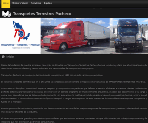 ttpacheco.com: Inicio
Transportes Terrestres Pacheco