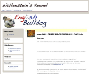 wallensteins-bulldogs.de: www.WALLENSTEINS-ENGLISH-BULLDOGS.de
Wallensteins Mops Bulldog und Kennel