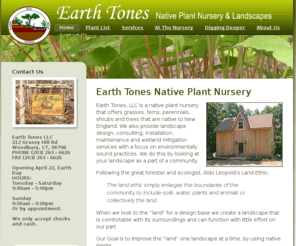 earthtonesnatives.com: Earth Tones Native Plant Nursery & Landscaping Woodbury, CT - serving Litchfield County and Fairfield County Connecticut
