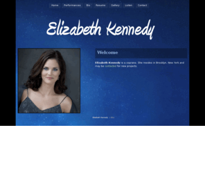 eksoprano.com: Elizabeth Kennedy - Soprano
Official Site for Soprano, Elizabeth Kennedy