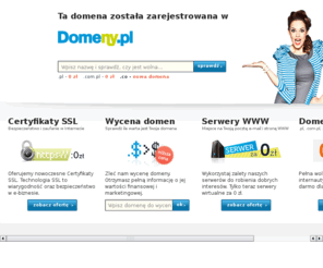 explonur.com: Domeny.pl - Ta domena została zarejestrowana
Zarejestruj domenę w domeny.pl