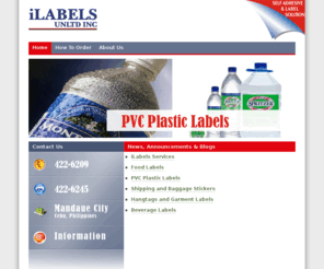 i-labels.com: iLabels UNLTD, Inc. : Label Printing Company, Mandaue City 6014 Cebu City, Philippines
Label Printing Company, Mandaue City 6014 Cebu City, Philippines