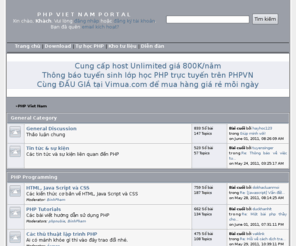 phpvn.org: PHP Viet Nam - Index
PHP Viet Nam - Index