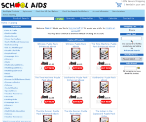 tchrebooks.com: Catalog School Aids Educational Materials for Teaching and Parents
Catalog School Aids Educational Materials for Teaching and Parents