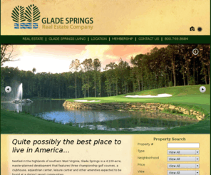 glade-springs.com: Glade Springs Real Estate in Daniels, WV
Glade Springs Real Estate Company 