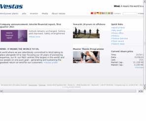 grep-eu.com: Vestas | Wind. It means the world to us. | Frontpage
 