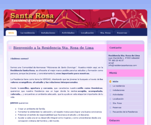 residenciasantarosa.com: Residencia Universitaria Santa Rosa de Lima
Residencia Universitaria Santa Rosa de Lima en Valladolid