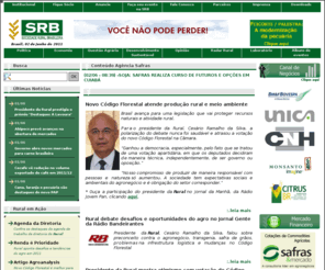 srb.org.br: Sociedade Rural Brasileira : SRB
ImpressCMS is a dynamic Object Oriented based open source portal script written in PHP.