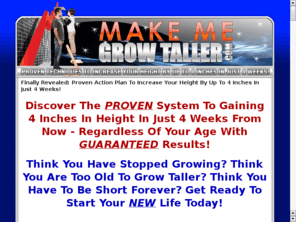 yogagrowtaller.com: Yoga Grow Taller - Use Technics to Growing Taller using Yoga - Make Me Grow Taller
Make Me Grow Taller With Yoga Grow Taller - Use Technics to Growing Taller using Yoga