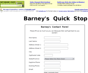 barneysquickstop.info: Barney's Quick Stop
Barney's Quick Stop