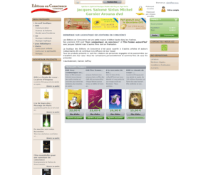 editionsenconscience.com: La boutique des Editions en conscience - accueil
Boutique de vente de DVD, livres et CD avec Jacques Salomé et d'autres