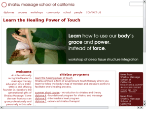 shiatsuanma.net: shiatsu massge school of california
