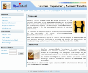 spaiera2.com: Servicios de programacion y Asesoria informatica
programacion software y servicios informaticos