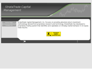 stratatrade.com: StrataTrade Capital Mangement
www.stratatrade.com