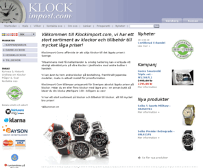 klockimport.com: klockor | Köpa billiga klockor bl.a. Seiko & Nautica | Klockimport.Com
Vi säljer klockor billigt och erbjuder prisgaranti. Hos oss kan du köpa bland annat billiga Seiko & Nautica klockor. Välkomna till vår webbutik! | Klockimport.Com