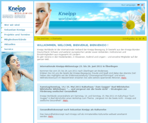 kneipp-bewegung.com: Kneipp worldwide | Startseite
Kneipp worldwide