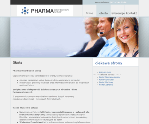 pharmadist.net: Oferta
strona domowa firmy Pharma Distribution Group