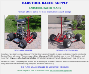 Barstool Racer Plans, Barfly Bar Stool Racer