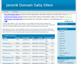 isimmarket.com: Jenerik Domain Satış Sitesi
Jenerik domainler bulabileceğiniz birbirinden güzel domainler com net org