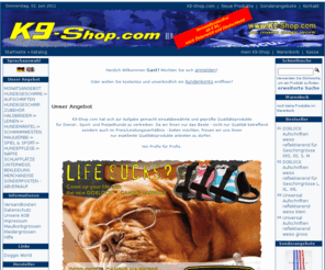 k9-shop.org: k9-shop.com - we make dogs work
