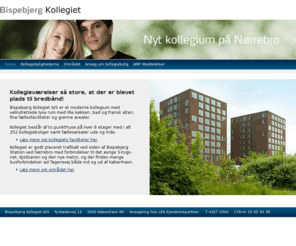 kollegierne.dk: Home - Bispebjerg Kollegiet A/S
