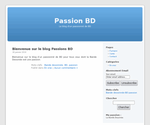 passion-bd.com: Passion BD
Le blog d'un passionné de BD