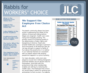 rabbis4workerschoice.org: Rabbis for Workers Choice
Rabbis for Workers Choice