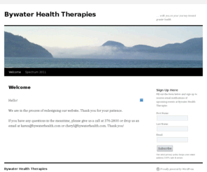 bywaterhealth.com: Welcome | Bywater Health TherapiesBywater Health Therapies | …. with you on your journey toward greater health
