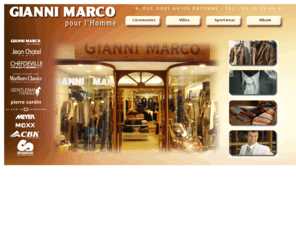 gianni-marco.com: Gianni Marco - Accueil
Gianni marco, Boutique gianni marco bayonne