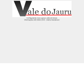 valedojauru.com.br: Vale do Jauru -
