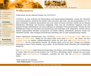 control-online.net: CONTROL
CONTROL - die Software, die es Feuerwehren und Katastrophenschutzämtern erleichtert, während eines Einsatzes den Überblick zu behalten.