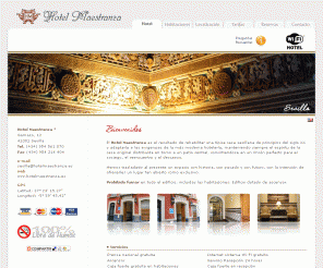 hotel-maestranza.com: Hotel Maestranza, Sevilla. Hotel con encanto en el centro de Sevilla. A 100 metros de la Catedral
Hotel con encanto en el centro de Sevilla. A 100 metros de la Catedral, Giralda, Alcazar, Plaza de Toros, calle Sierpes,...