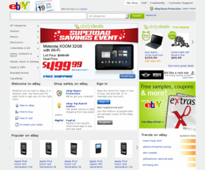 ebaycar.com: eBay - New & used electronics, cars, apparel, collectibles, sporting goods & more at low prices
Buy and sell electronics, cars, clothing, apparel, collectibles, sporting goods, digital cameras, and everything else on eBay, the world's online marketplace. Sign up and begin to buy and sell - auction or buy it now - almost anything on eBay.com