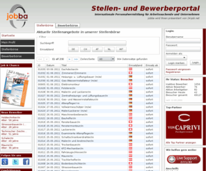 24-job.net: Aktuelle Stellenangebote und Bewerberangebote
Unsere aktuellen Stellenangebote und Bewerberangebote