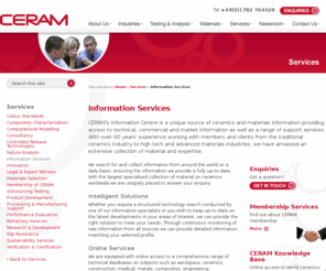 ceramicsinformation.com: Information Services for the Ceramics and other Materials Industries - CERAM
