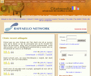 citatepedia.ro: Citatepedia: cel mai mare site romnesc cu citate
