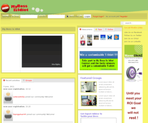mybossisidiot.com: My Boss Is Idiot
Joomla! - the dynamic portal engine and content management system