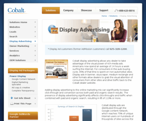 admission.net: Cobalt | Online Automotive Advertising & Online Car Advertising
