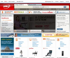 cdwhealthcare.biz: CDW-G - Healthcare Resources, Products and Solutions
Information technology products, expertise, customer support and competitive pricing tailored to fit the unique needs of education, government and healthcare organizations.