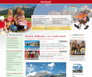 familienhit.com: Familienurlaub Tirol im All Inclusive Familienhotel St. Johanner Hof - Familotel Kitzbüheler Alpen - St. Johann in Tirol
Urlaub mit Kinder im Familienhotel Tirol - das Familotel St. Johanner Hof in St. Johann in Tirol. Urlaub machen während die Kinder den Tag in der Kinderbetreuung genießen. Zwischen dem Kitzbüheler Horn und Wilder Kaiser - Kitzbüheler Alpen.