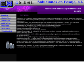 solpes.com: Fabrica de Basculas Soluciones en Pesaje
