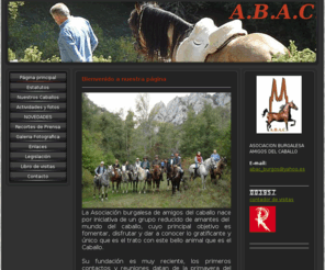 abac-burgos.es: Página principal - ASOCIACION BURGALESA AMIGOS DEL CABALLO
asociacion burgalesa amigos del caballo burgos, hipica, equitacion,