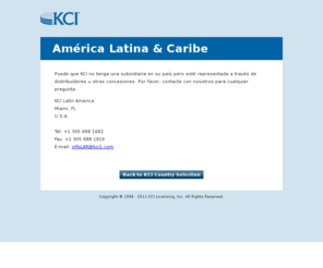 kci-latinamerica.com: Kinetic Concepts Inc.(KCI) Advanced Medical Technology
KCI Global Internet