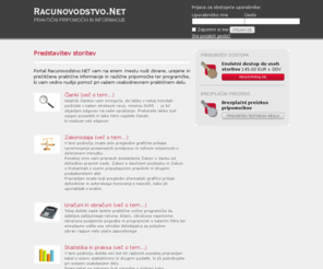 racunovodstvo.net: Računovodstvo.NET - Predstavitev storitev
Računovodstvo.NET