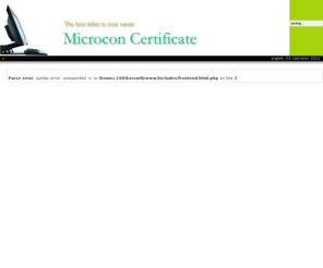borowik.info: Microcon Certificate
Joomla - portal dynamiczny i system zarządzania treścią